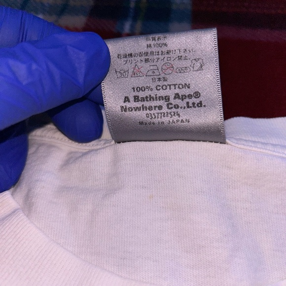 1999 vintage bape tee size M - Picture 9 of 9